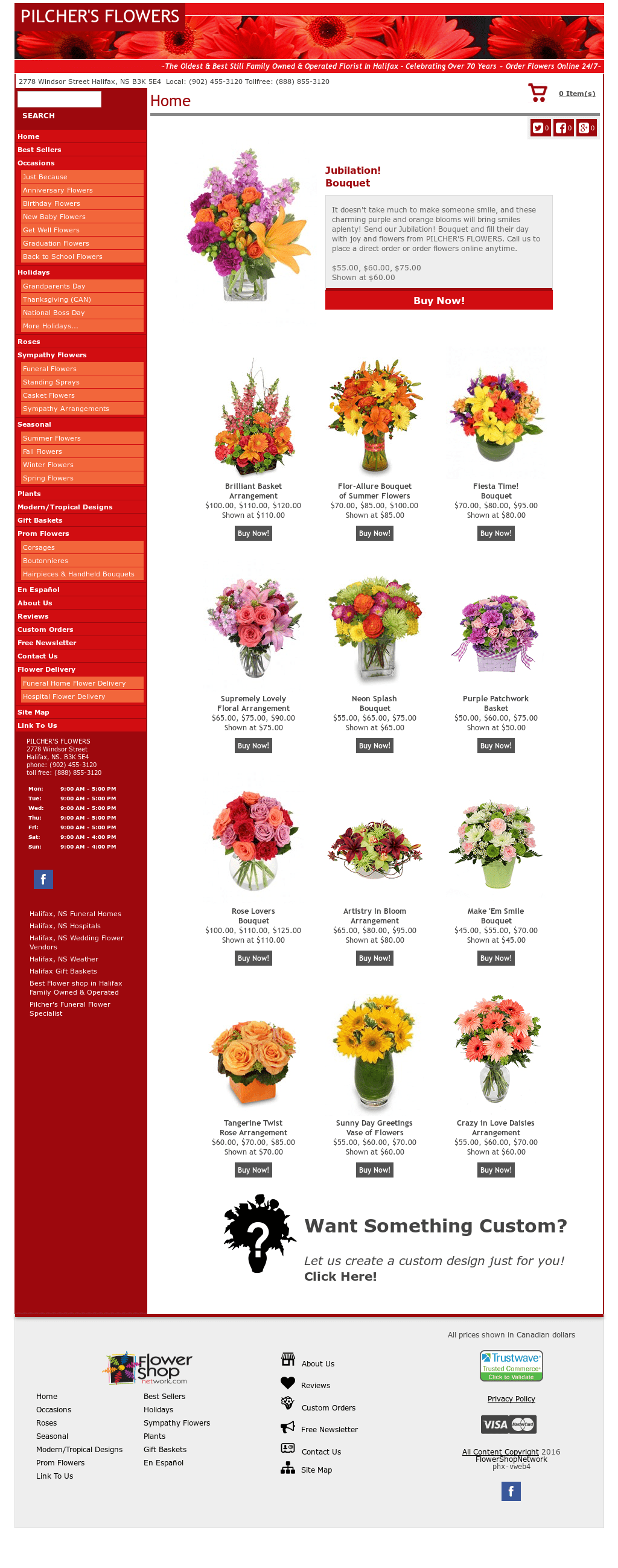 Pilchers Flowers Halifax Ns Best Flower Site