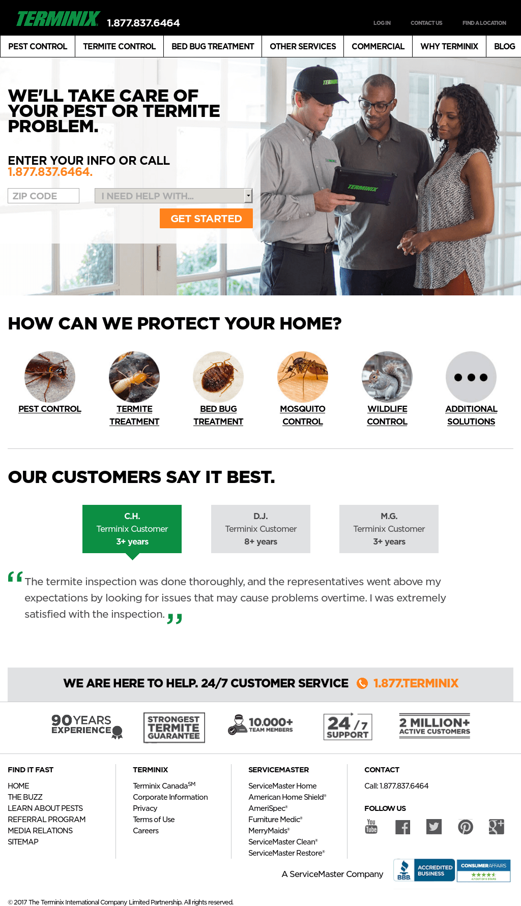 Terminix Competitors, Revenue and Employees Owler Company Profile