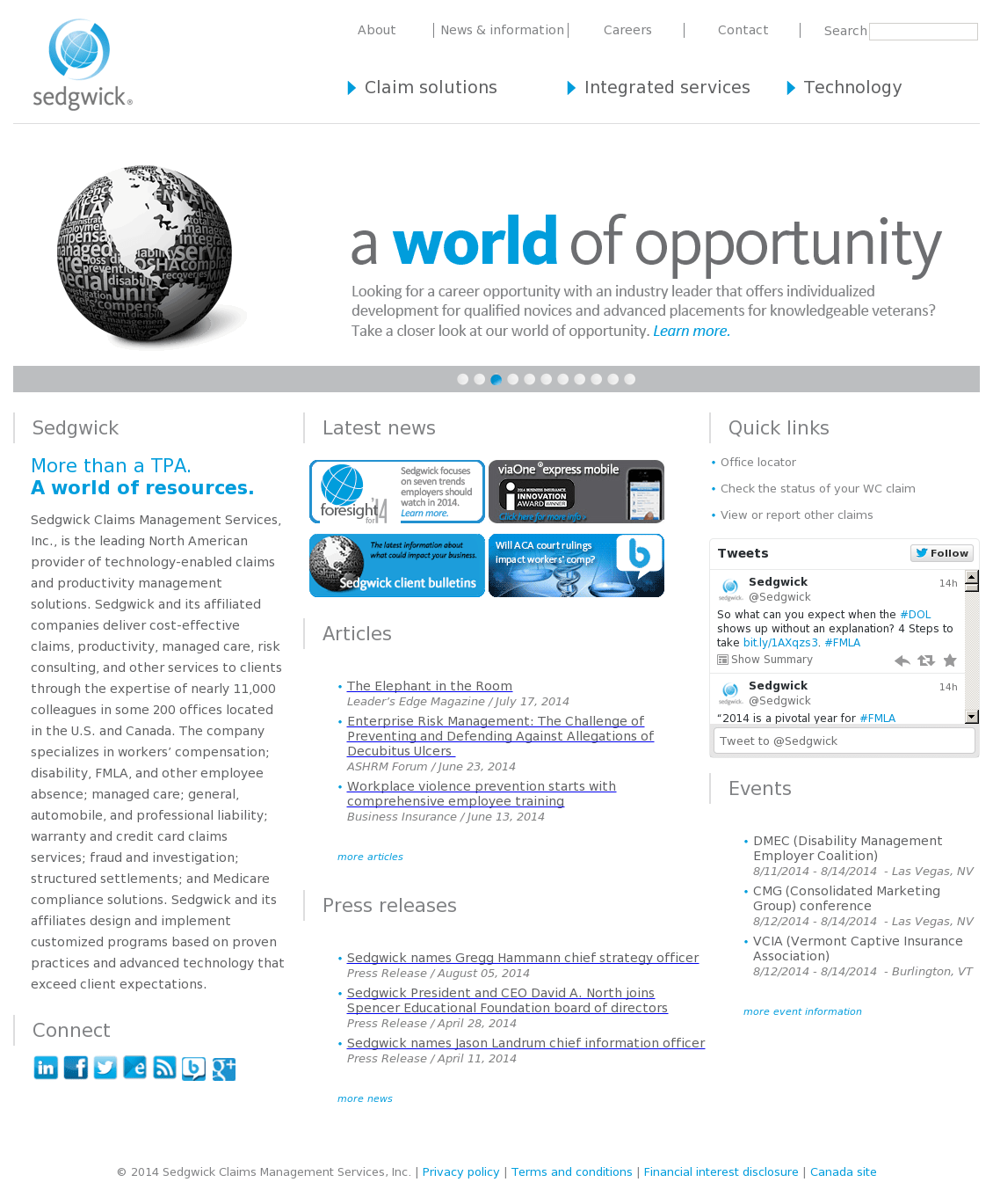 Sedgwick Competitors, Revenue and Employees Owler Company Profile