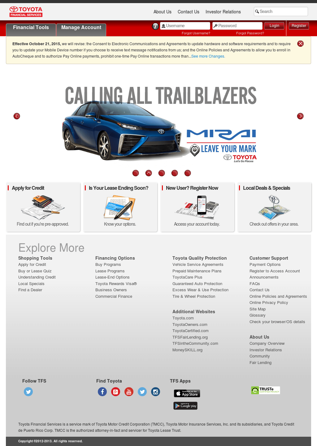 Toyota Financial Services Company Profile Revenue, Number of