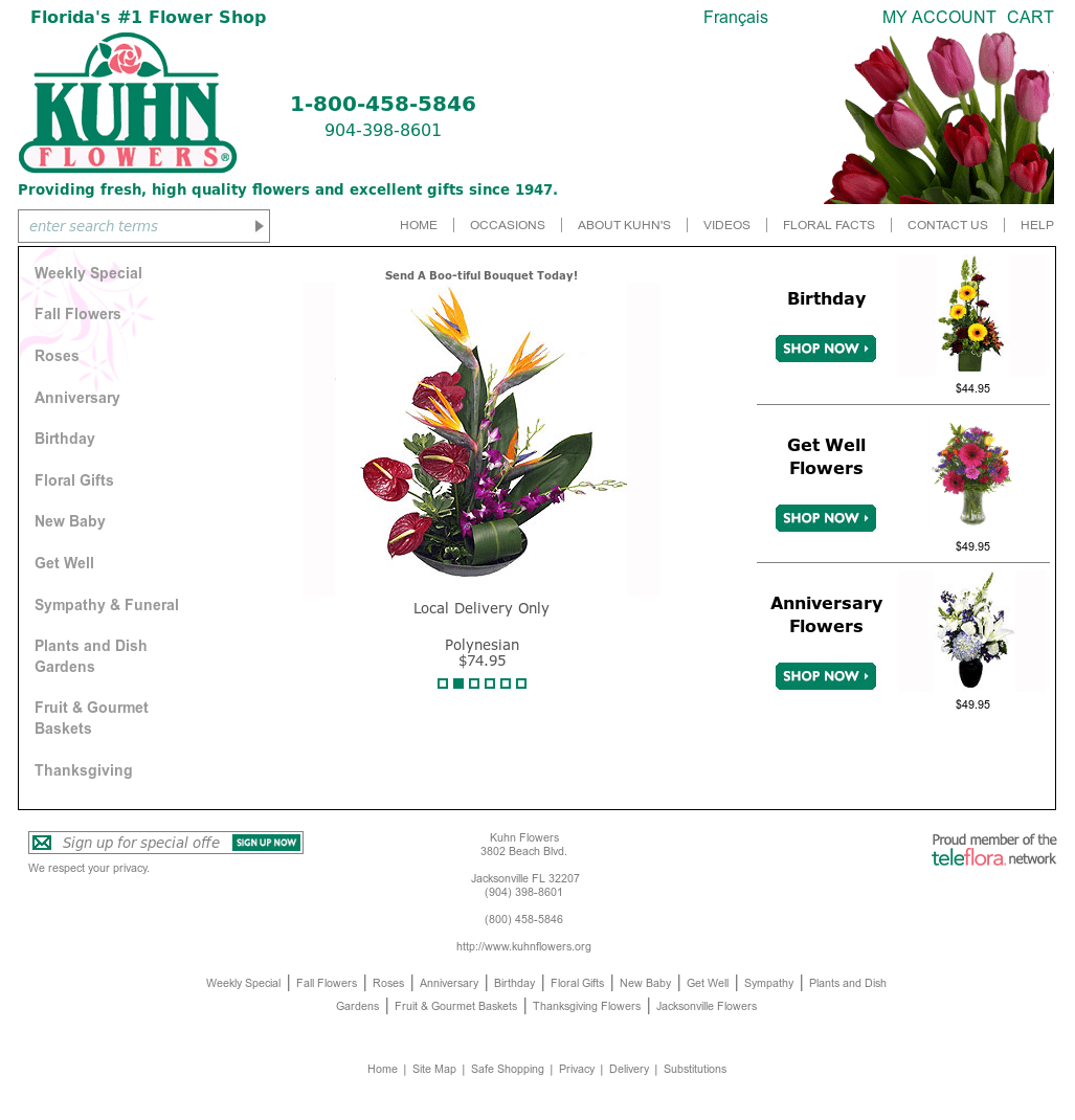 Ultimate Timing Kuhn Flowers 3802 Beach Blvd Jacksonville Fl 32207