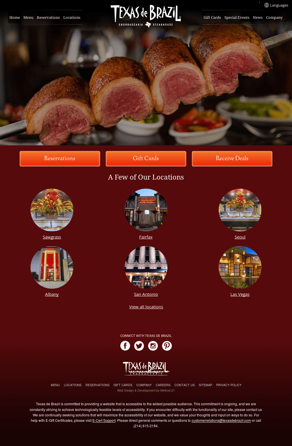 Texas De Brazil Rancho Cucamonga Phone Number TXASCE