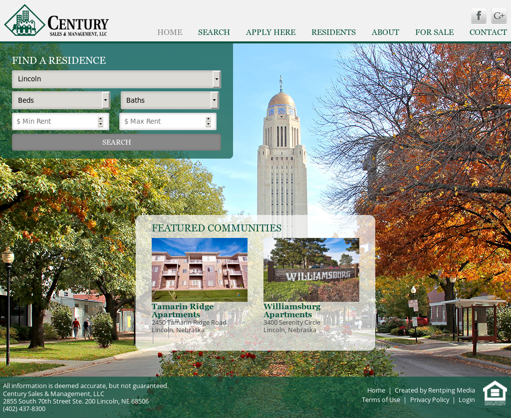 Century Management Lincoln Ne