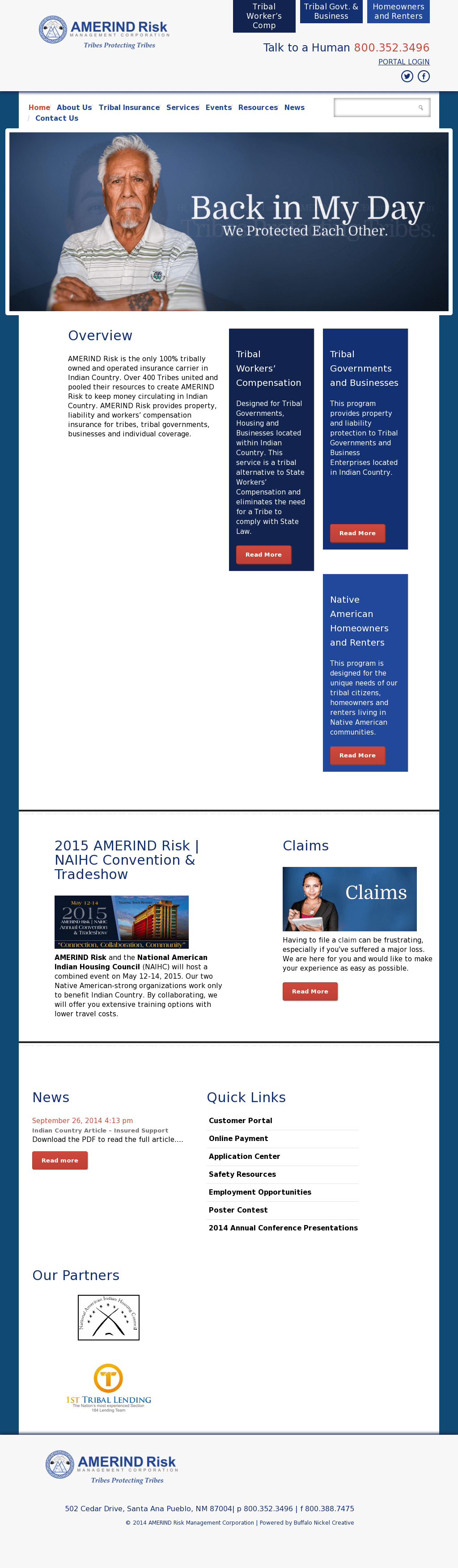 Amerind Insurance / 20yearsequals Tribes Protecting Tribes Travois