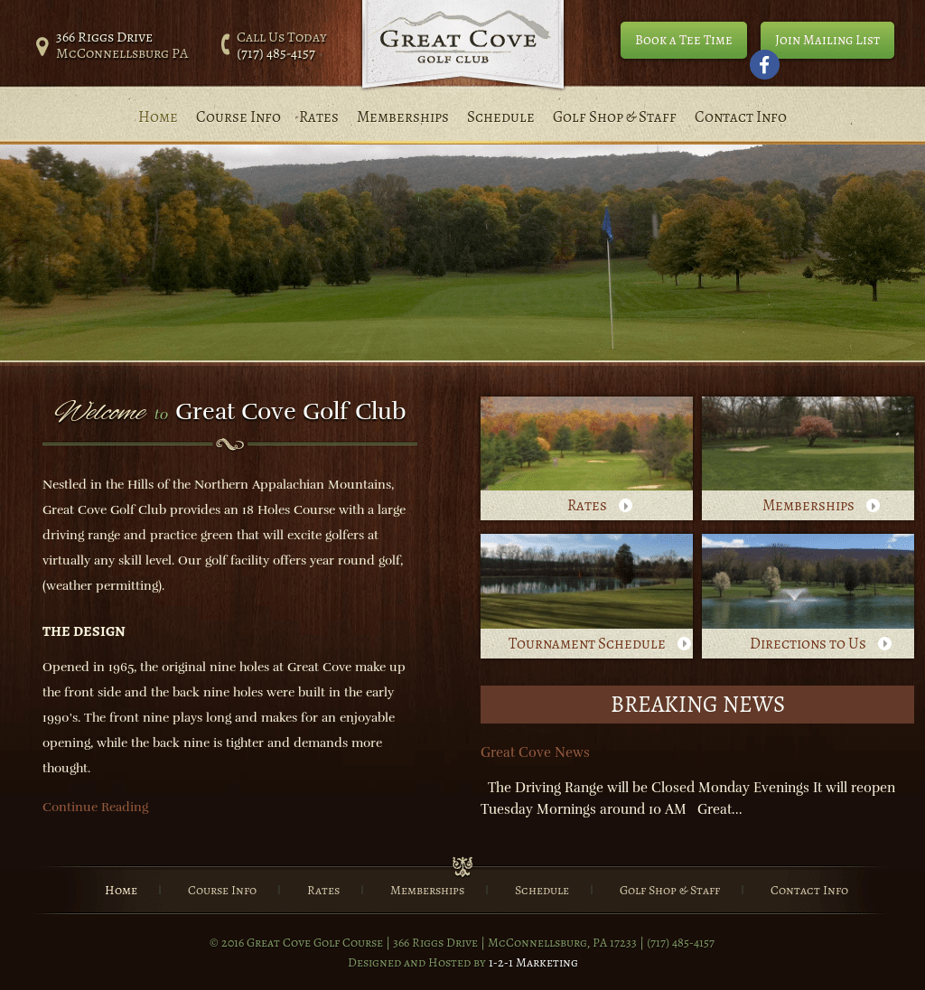 great cove, McConnellsburg, Pennsylvania Golf course