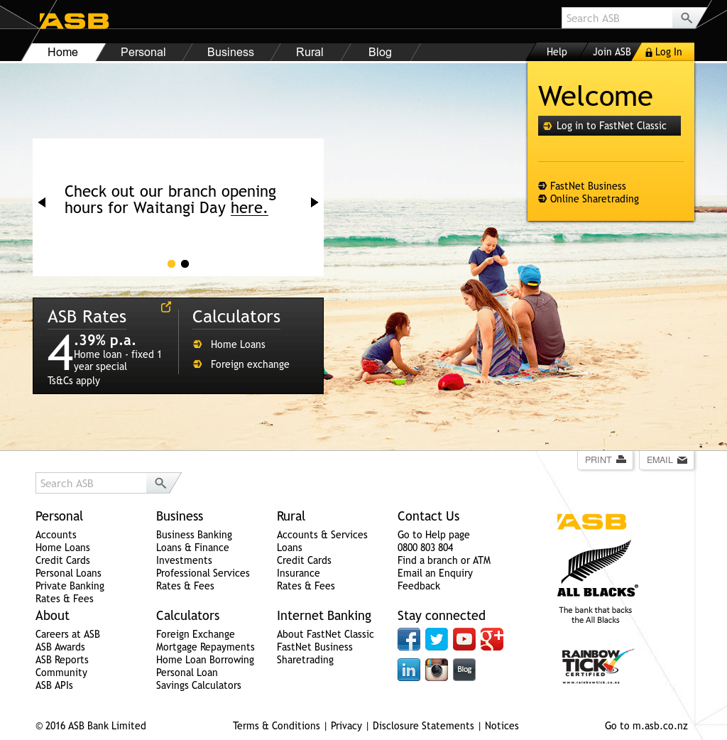 Asb Home Loan Contact Asb classic banking.