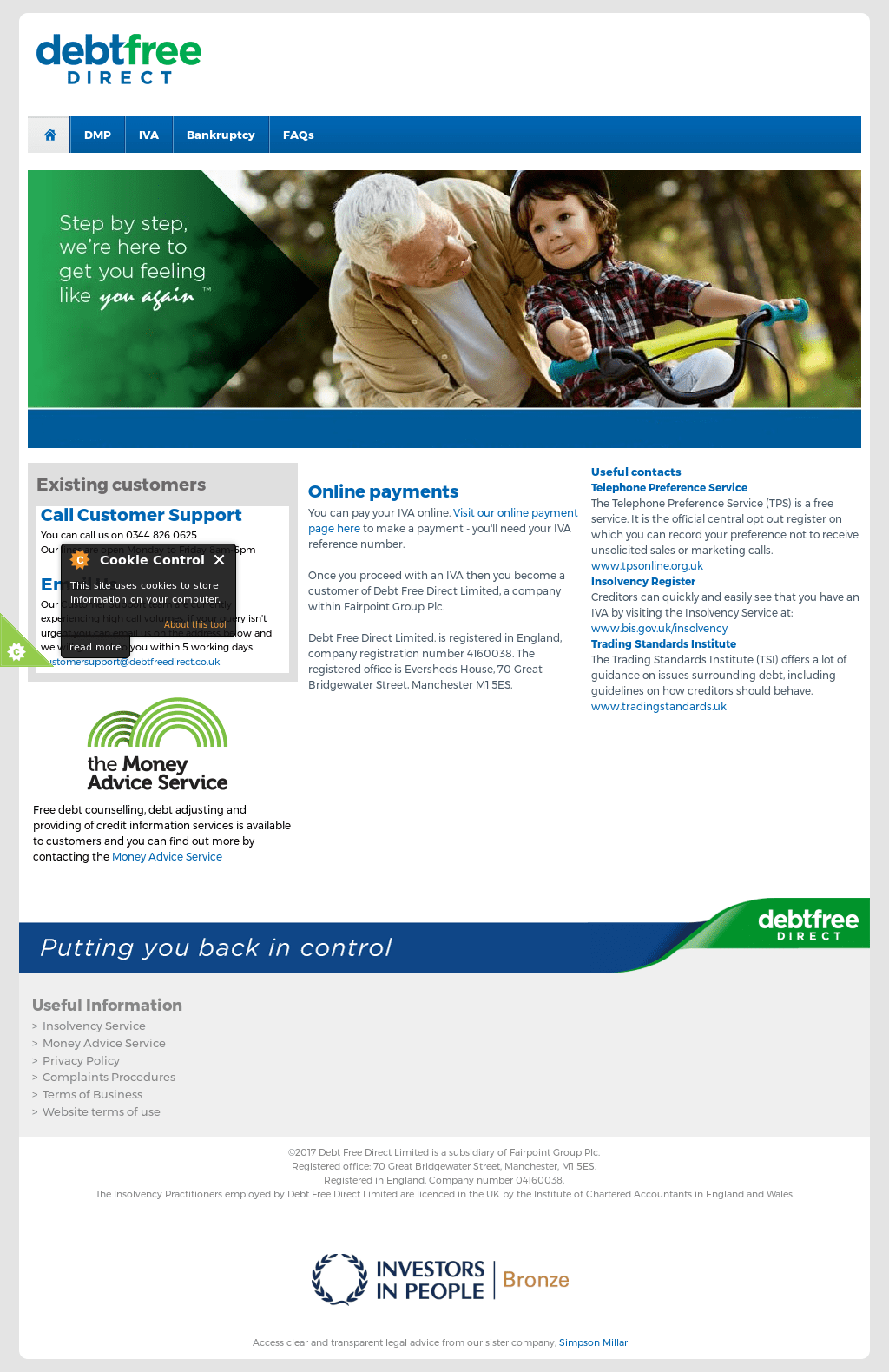 List Of Debtfreedirect 2022