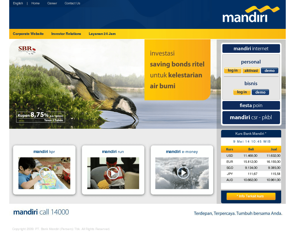Bank Mandiri Banking Bisnis Login Seputar Bank