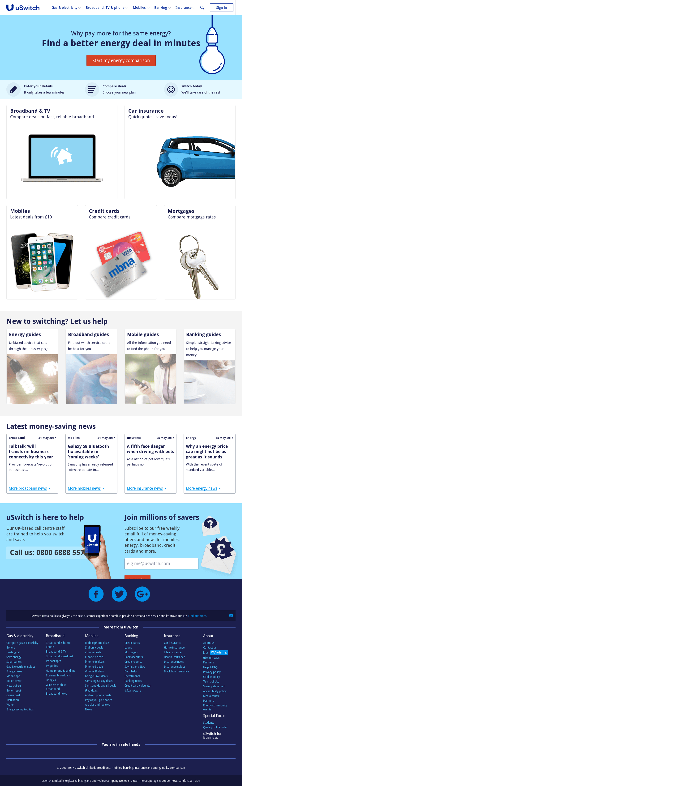 Insurance Quotes Uswitch Insurance