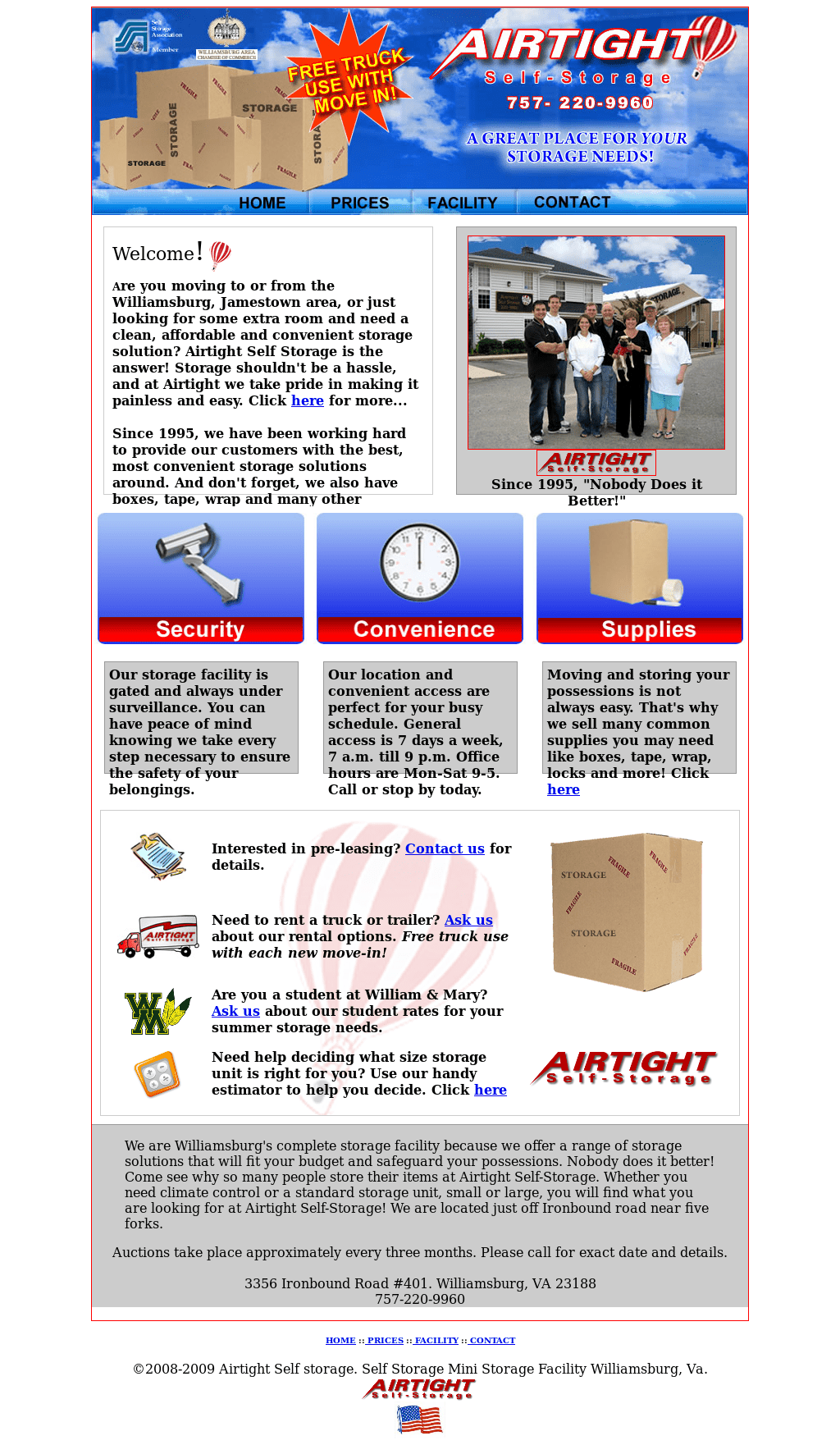 Self Storage Williamsburg Dandk Organizer