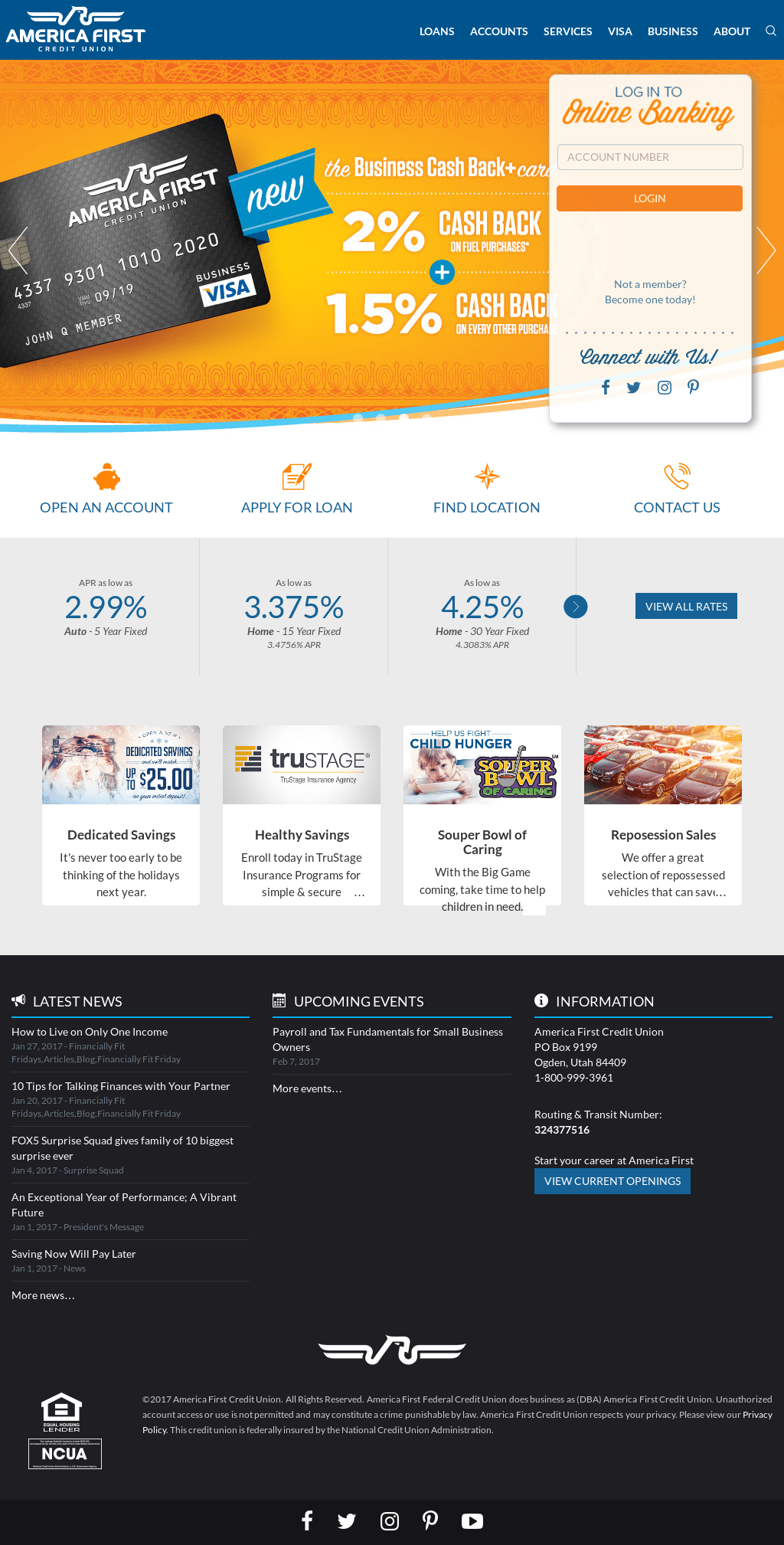 America First Credit Union Logo