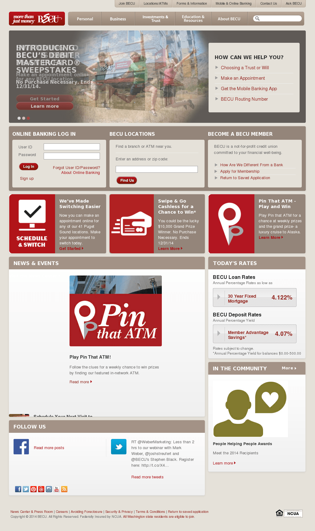 becu 12 year mortgage rates