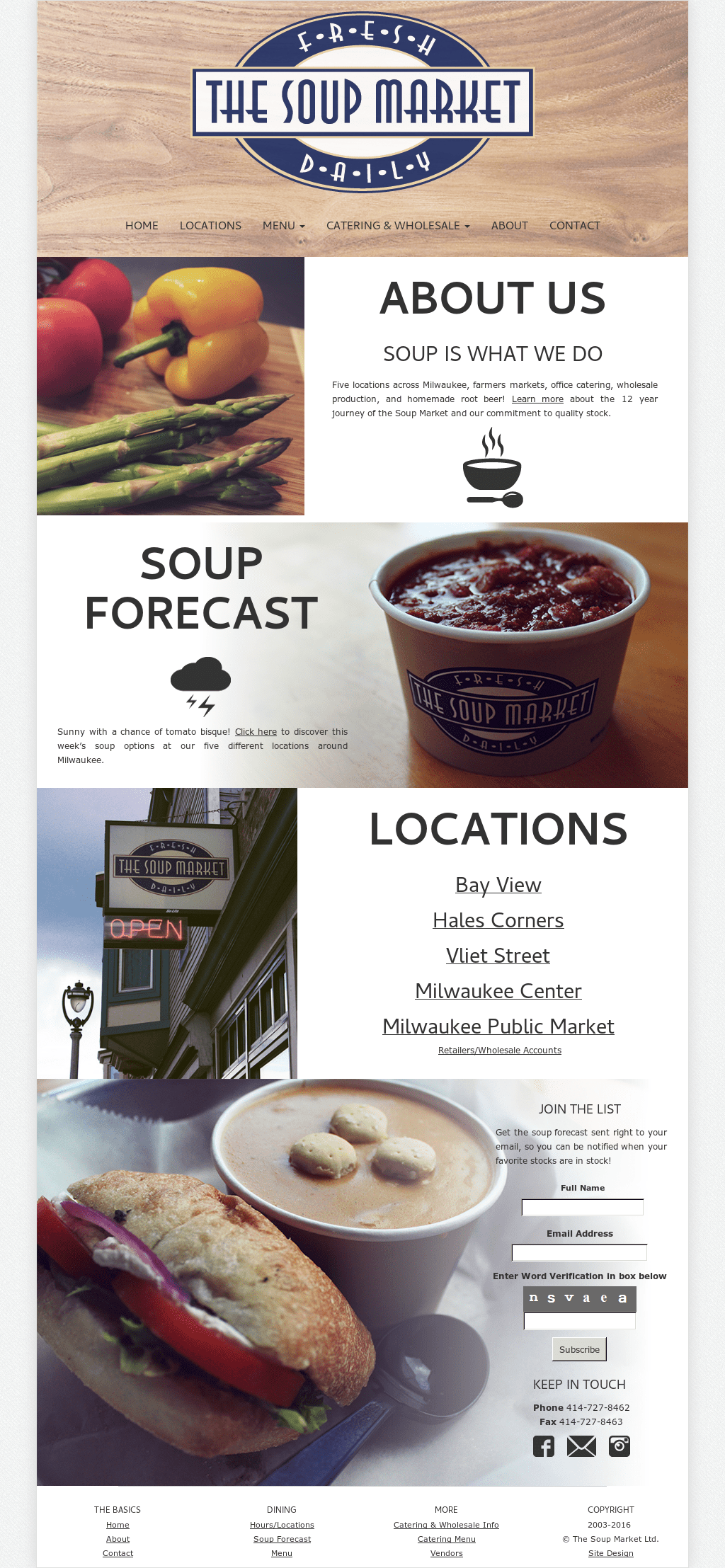 Soup Kitchen Milwaukee Public Market Dandk Organizer