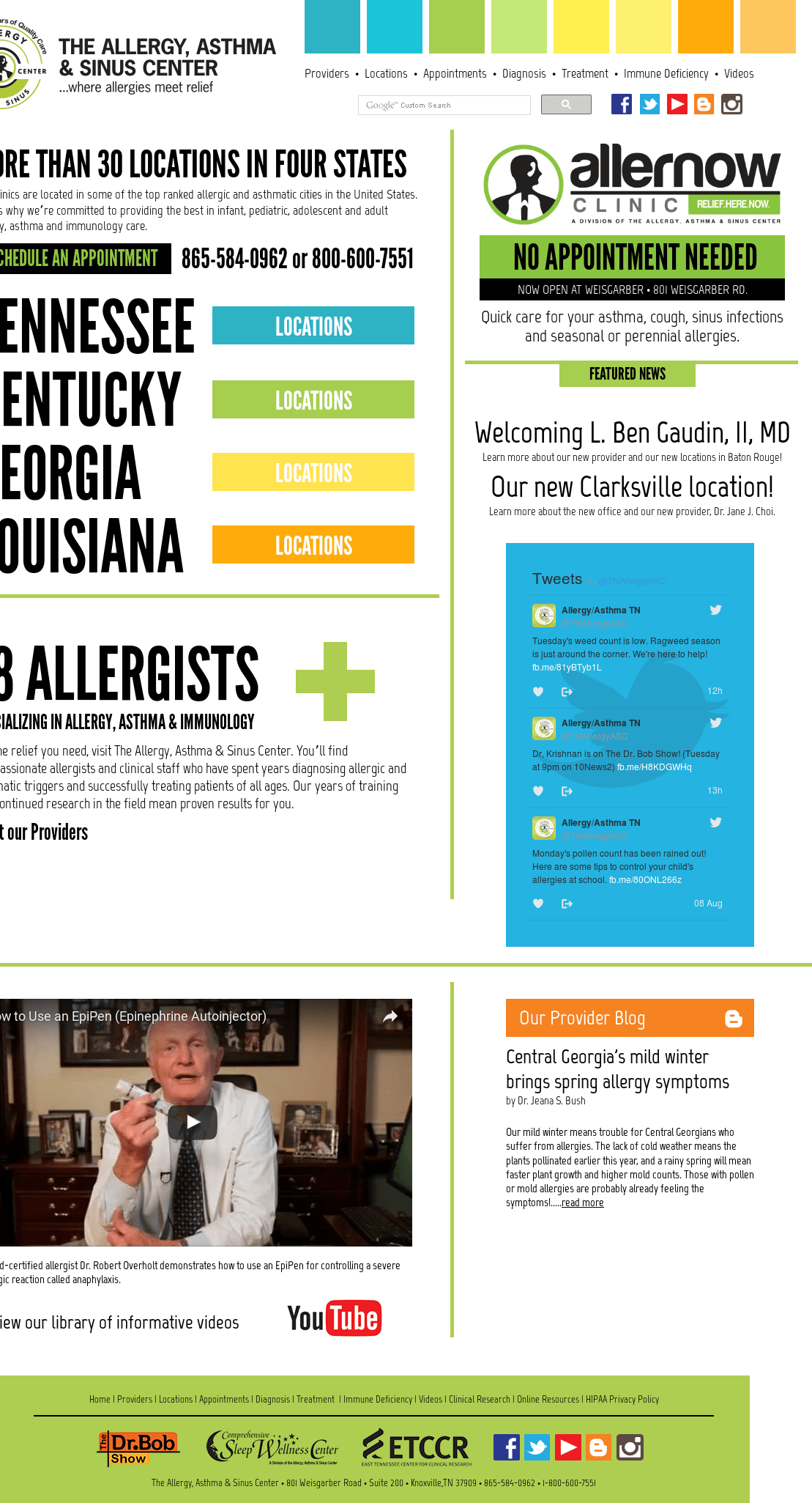 Asthma Allergy And Sinus Center Knoxville Asthma Lung Disease