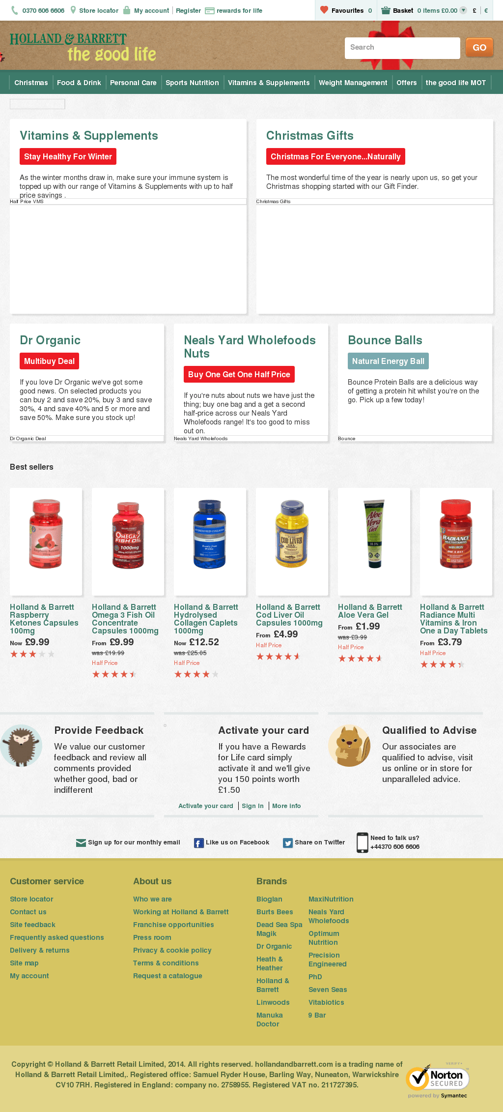 Holland And Barrett Rewards For Life Card