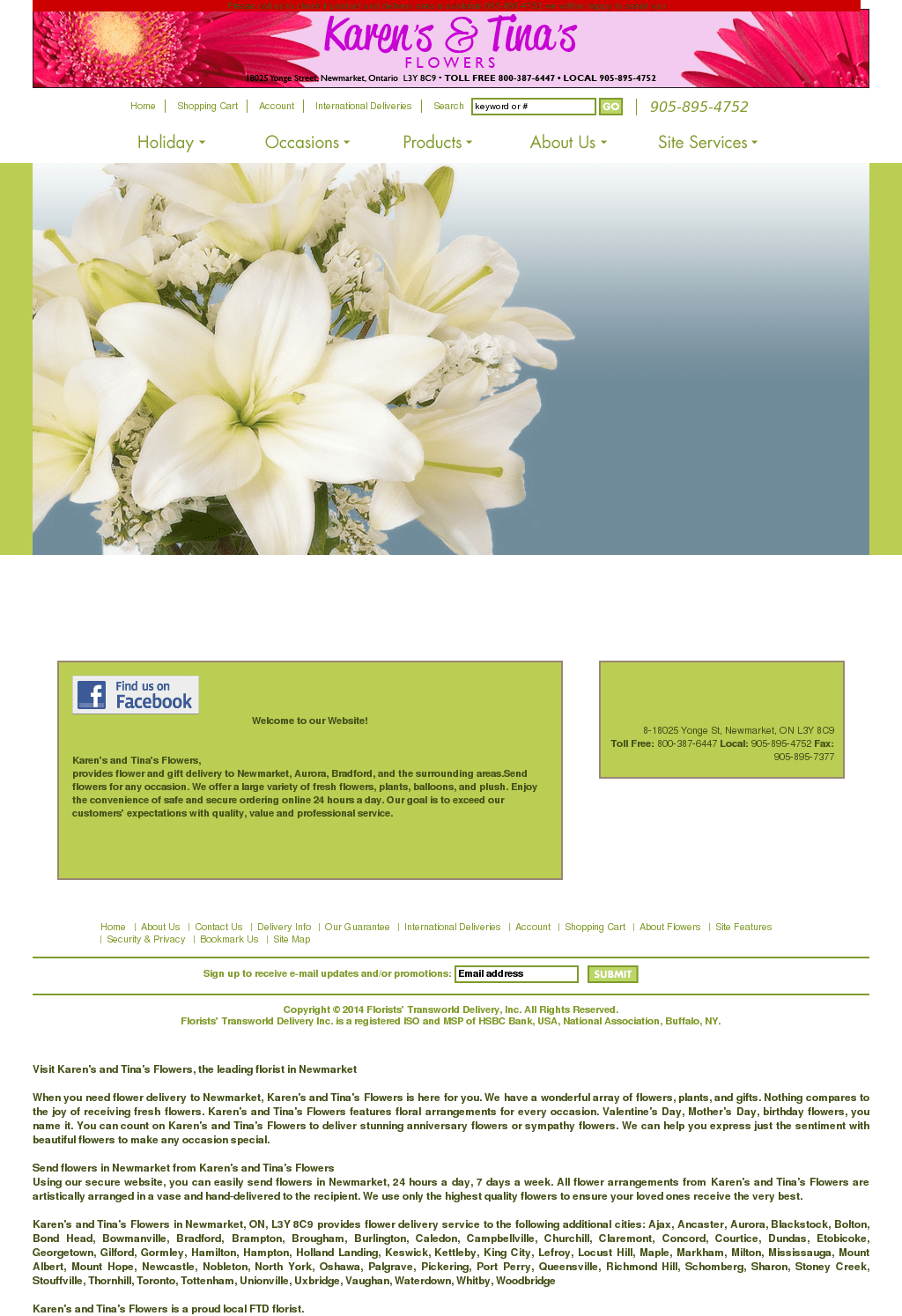 Karen S Tina Flowers Newmarket On Best Flower Site