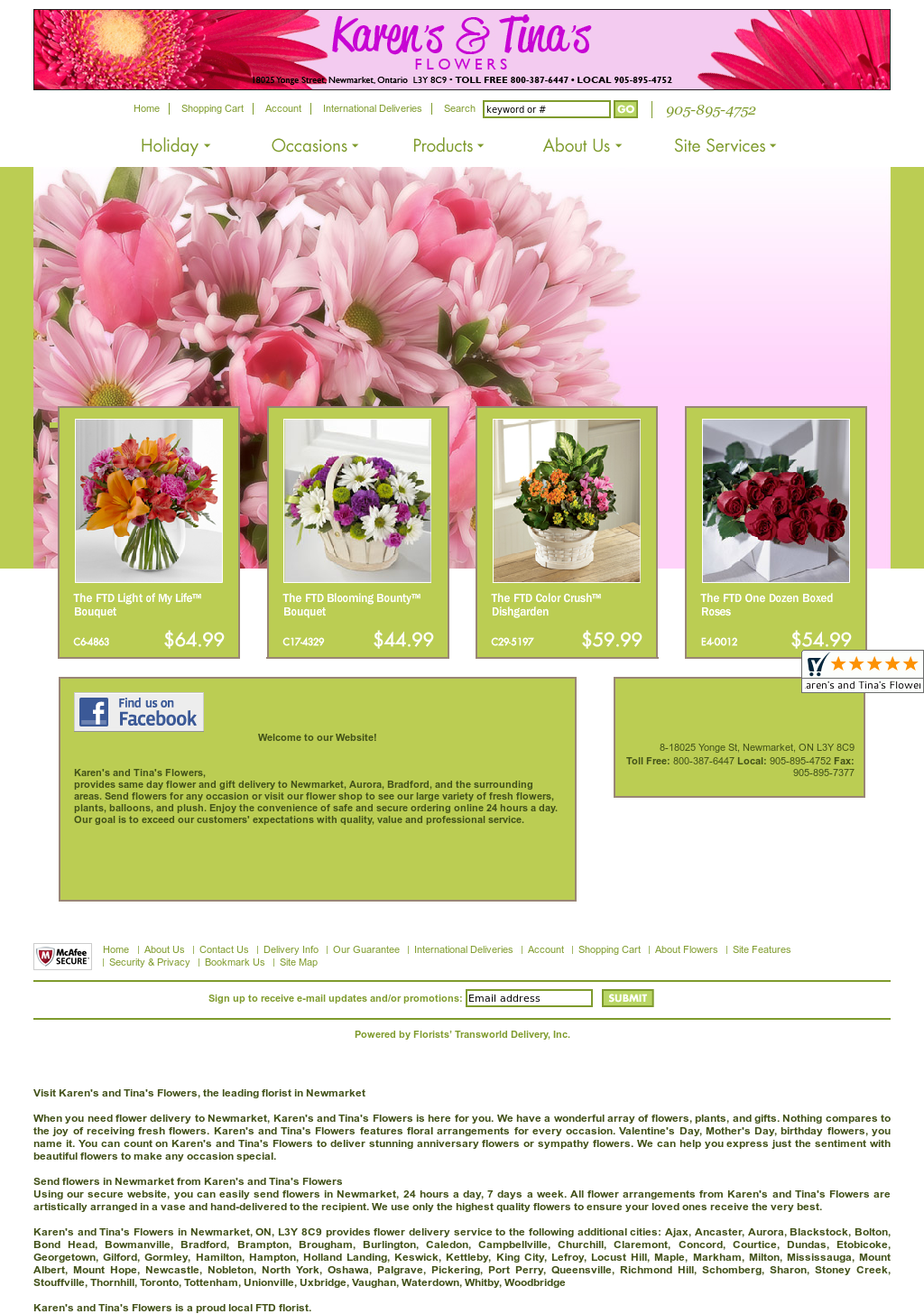 Karen S Tina Flowers Newmarket On Best Flower Site
