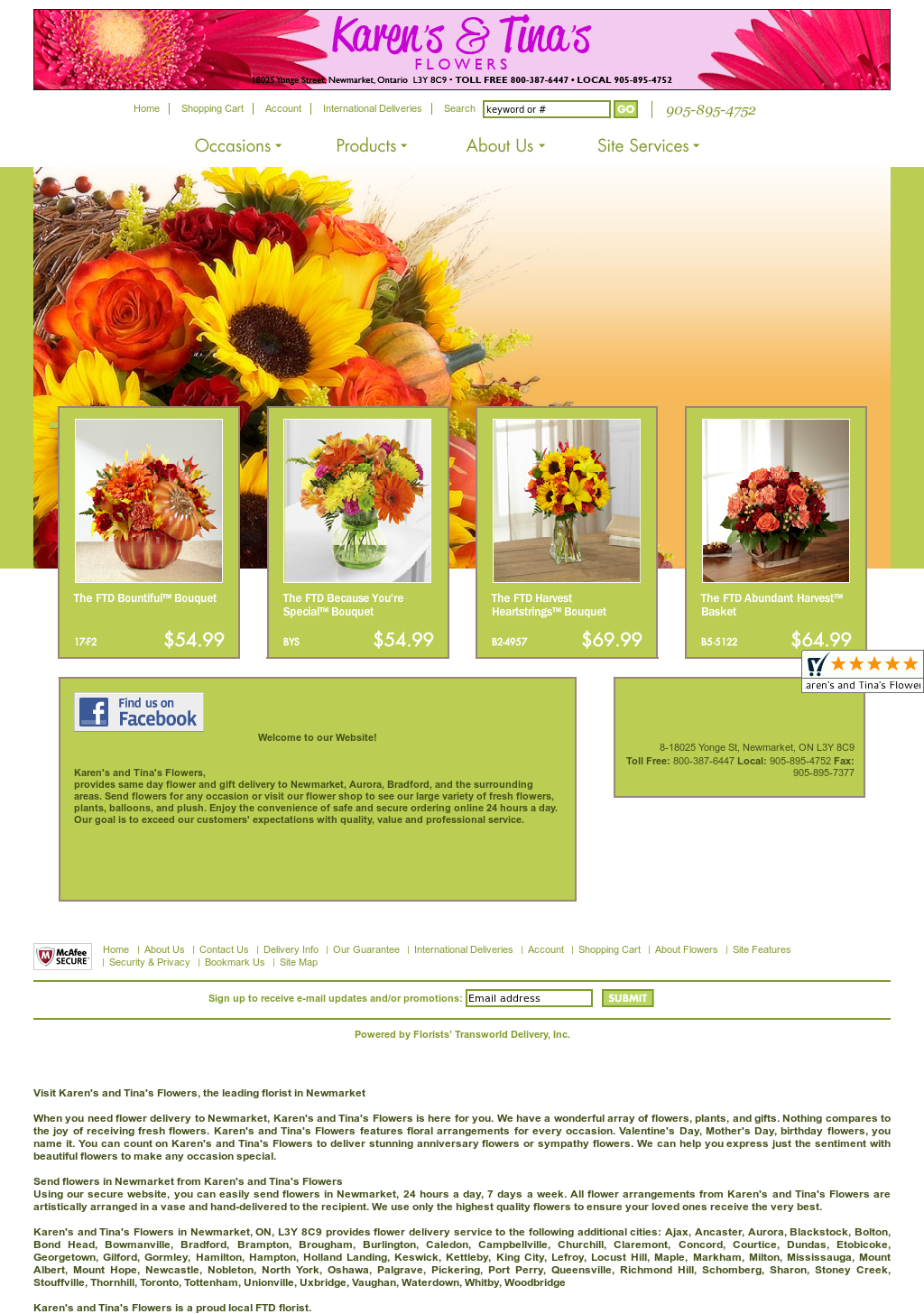 Karen S Tina Flowers Newmarket On Best Flower Site