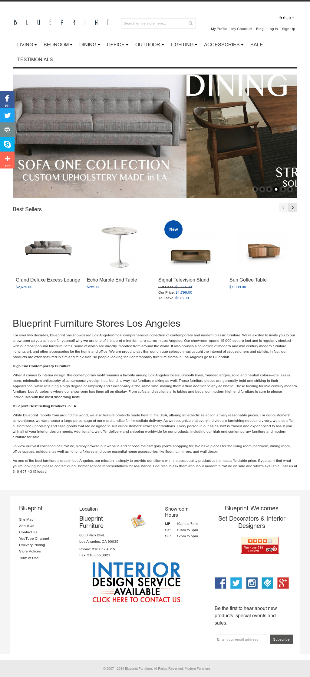 Blueprint Furniture Papirio