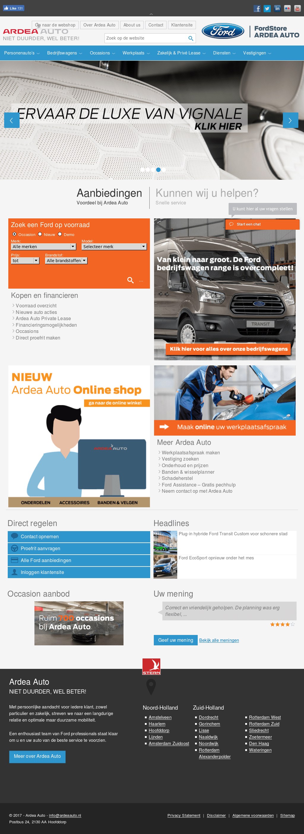 Ford Garage Amsterdam Zuidoost Dandk Organizer