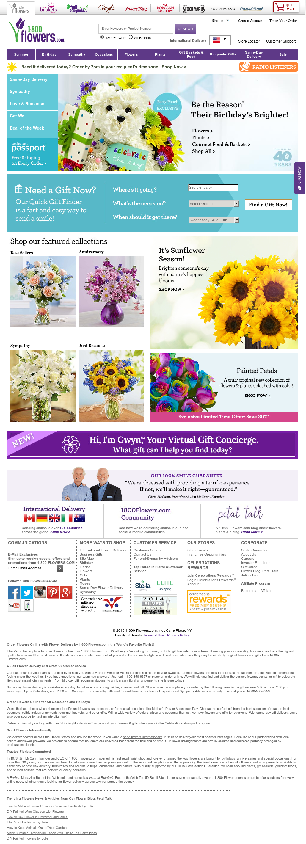 1 800 Flowers Carle Place Florist Old Country Road Ny Best Flower Site