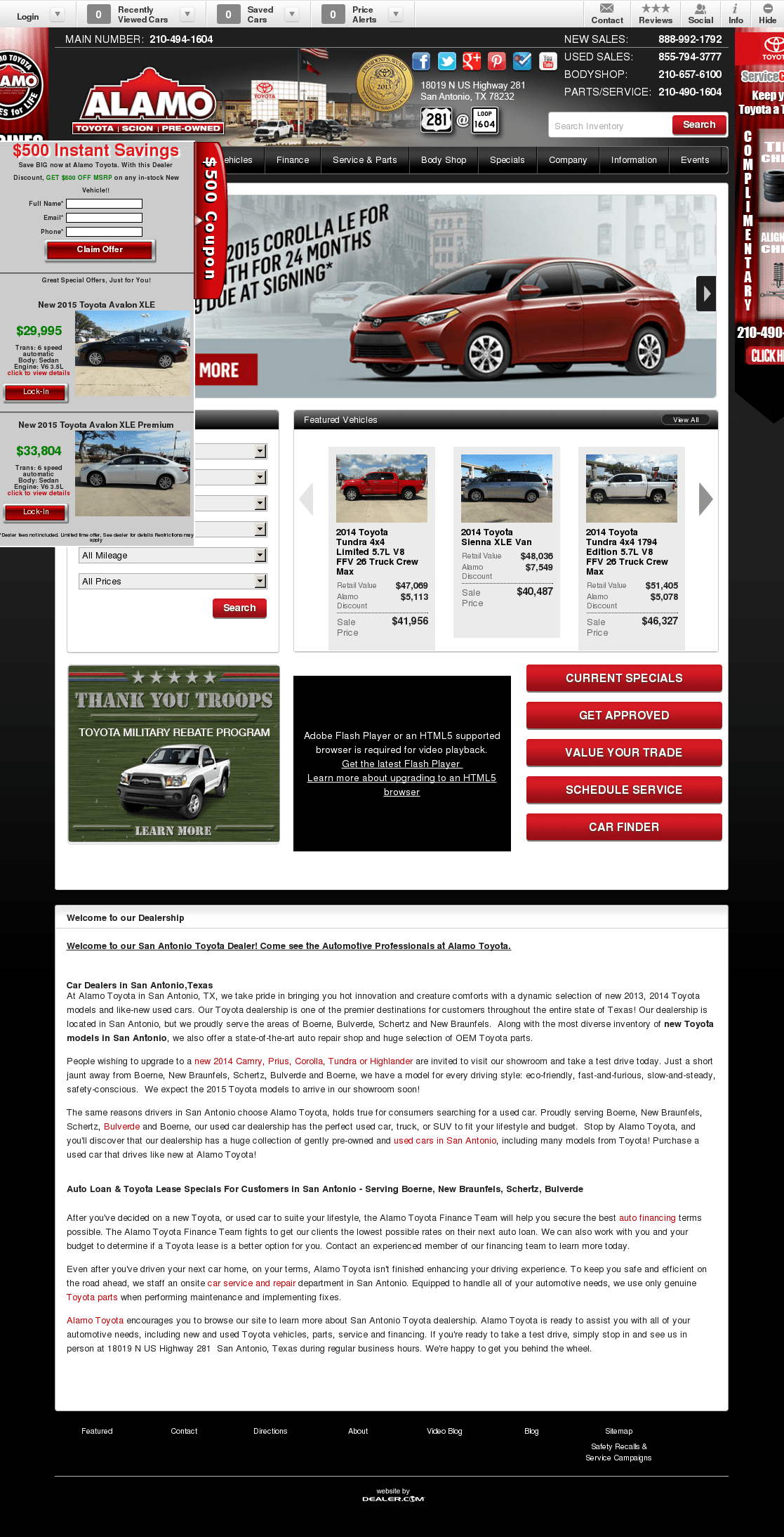 Alamo Toyota San Antonio Tx Best Toyota