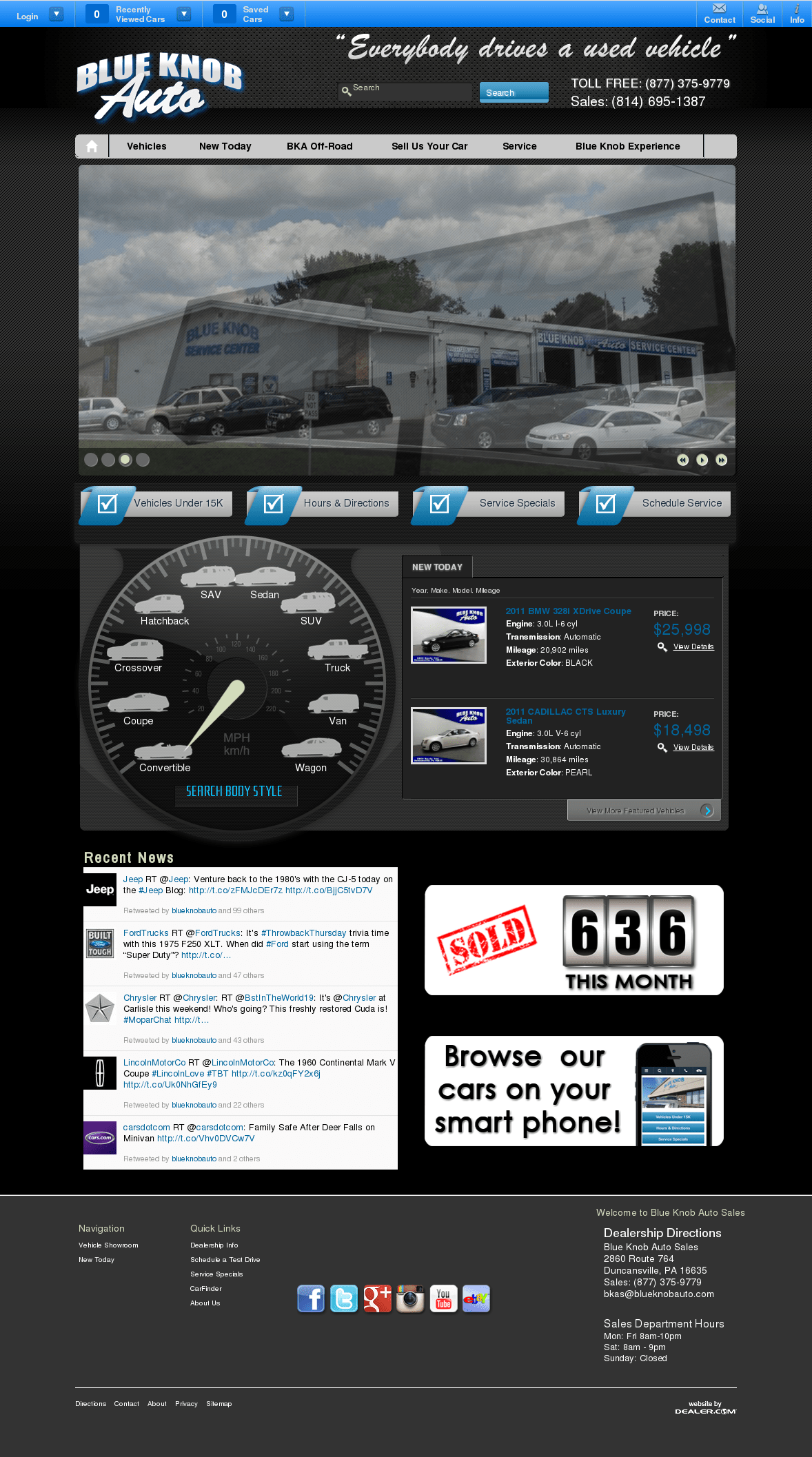 Blue Knob Auto Duncansville Pa Car Sale and Rentals