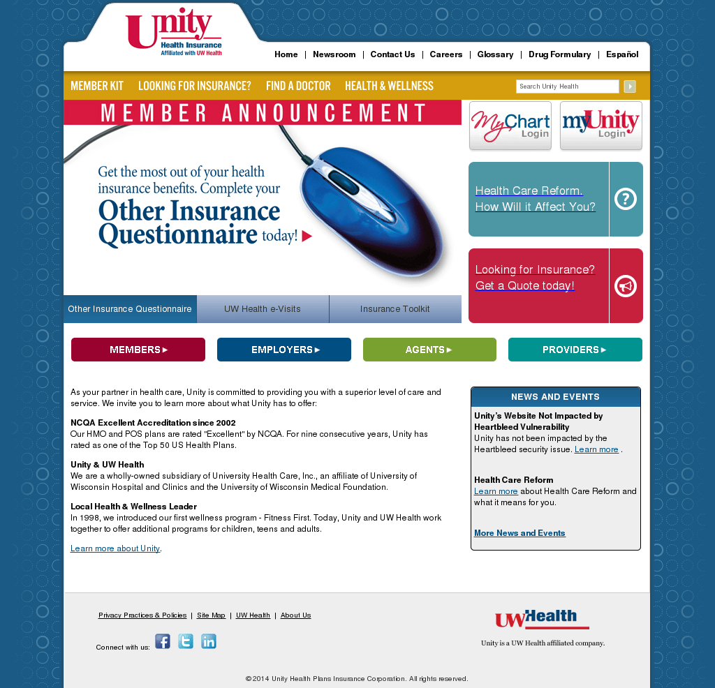 Unity Health Plans Insurance Competitors Revenue And