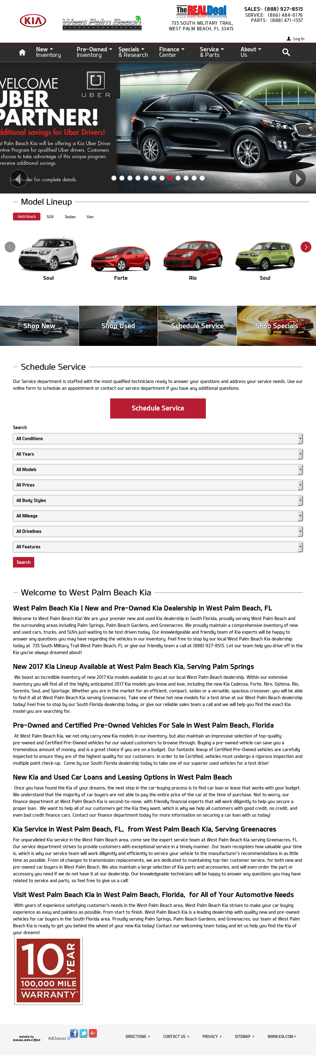 West Palm Beach Kia Service Best KIA