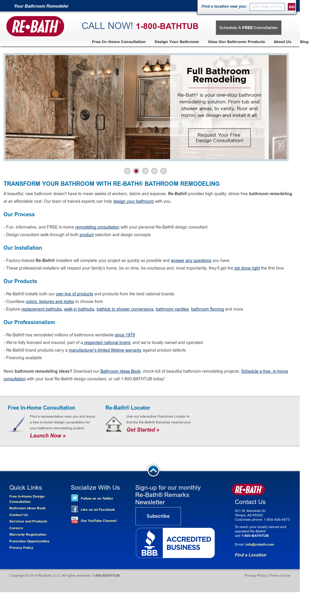 Re Bath Shower Cost / Rebath More Making Your Bathroom Safe