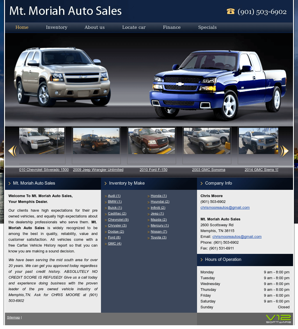 Ford Mt Moriah Greatest Ford