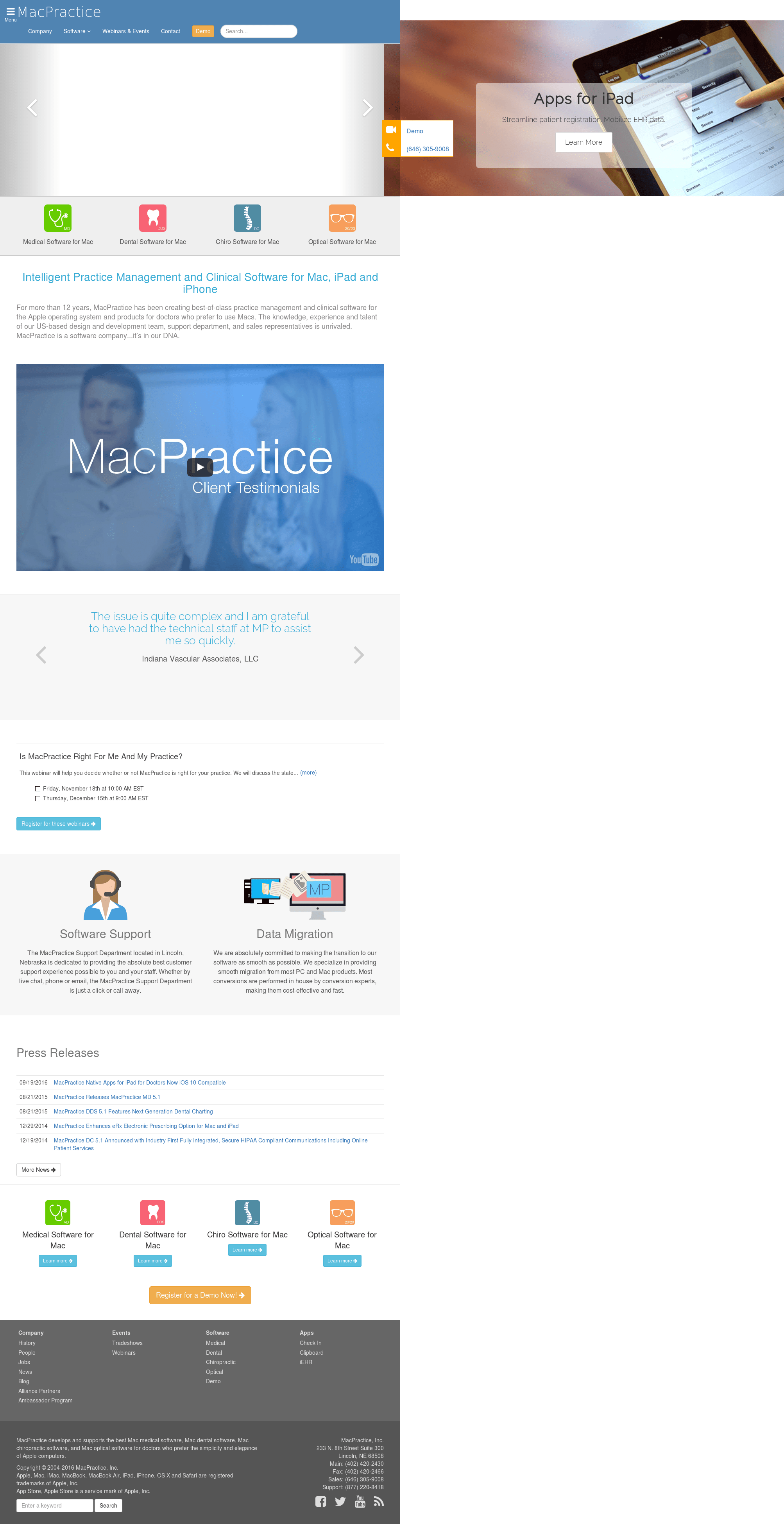 Macpractice Lincoln Ne