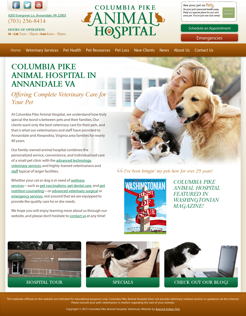 Columbia Pike Animal / Columbia Pike Animal Hospital Amp Emergency
