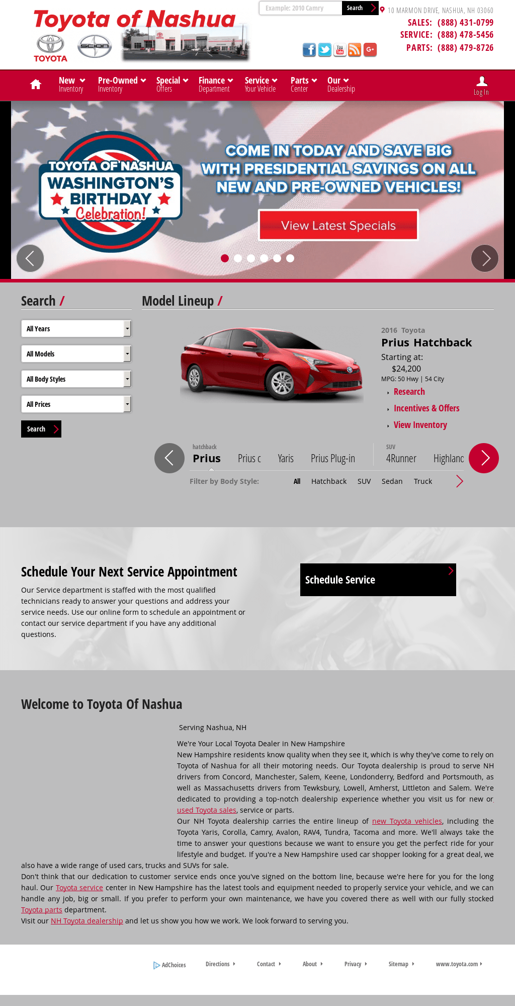 Toyota Of Nashua Parts Best Toyota