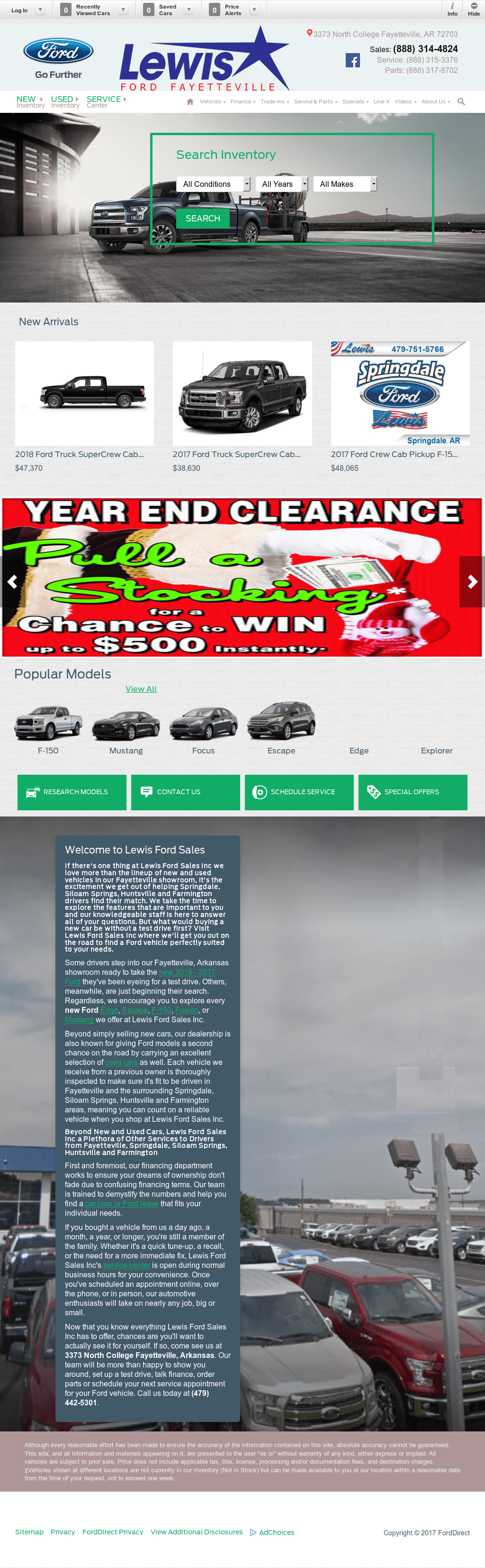 Lewis Ford Fayetteville Greatest Ford