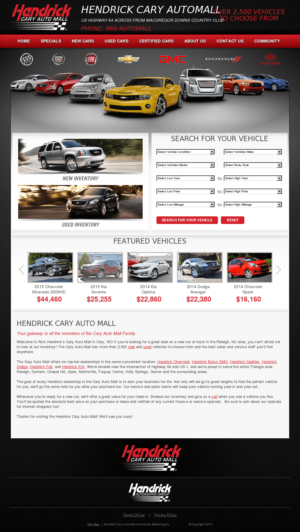 Cadillac Cary Auto Mall Seananon Jopower