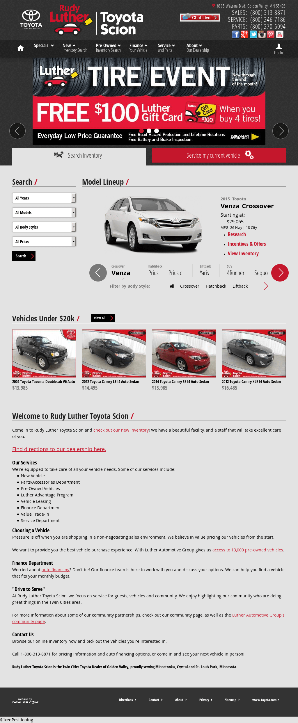 Rudy Luther Toyota Service Best Toyota