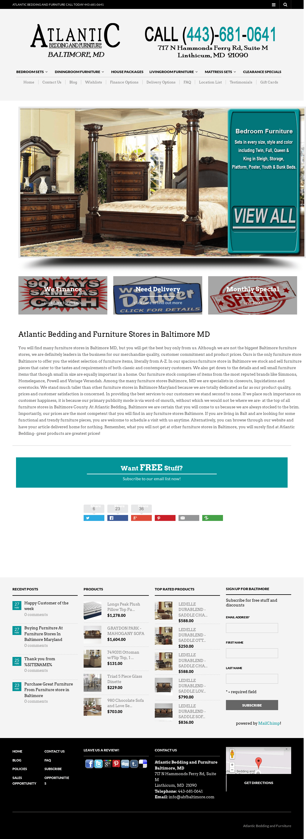 Atlantic Bedding And Furniture Baltimore Atlantic Bedding And Furniture Corporate Office patio furniture