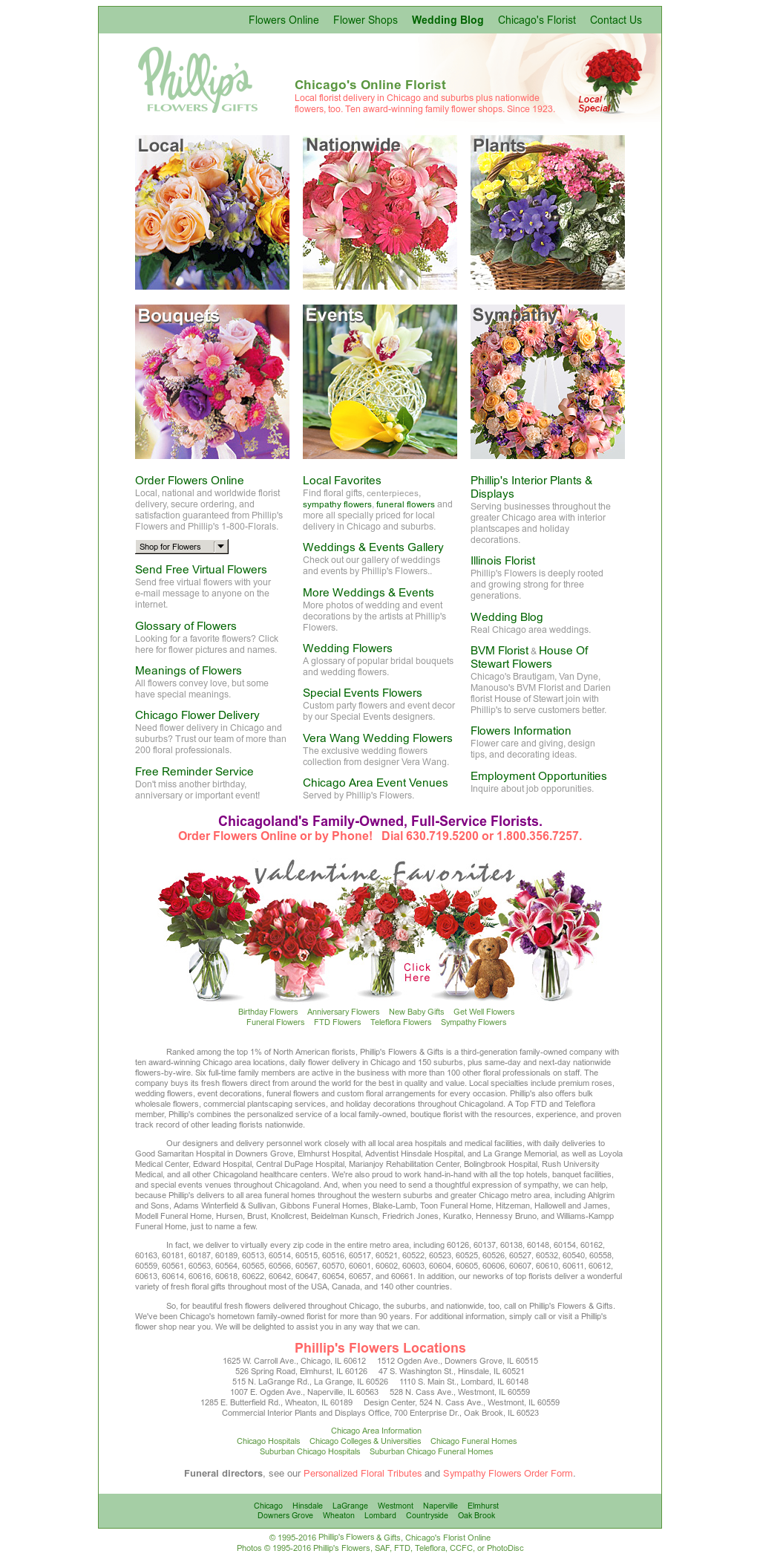Phillips Flowers Elmhurst Illinois Best Flower Site