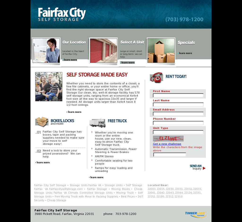 Fairfax Storage Unit Dandk Organizer