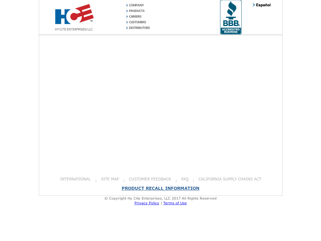 Hycite Customer Login Login pages Info