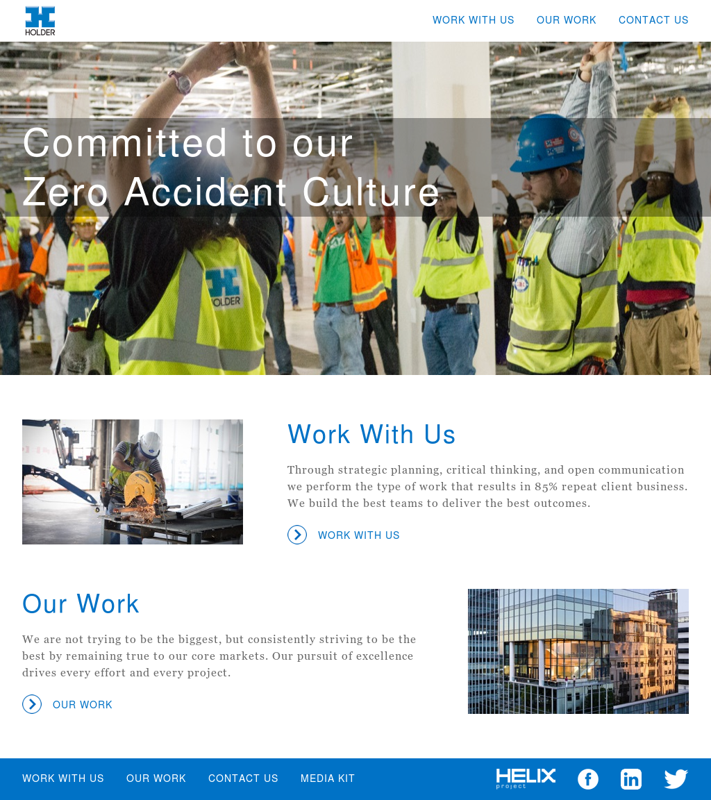 Holder Construction Competitors, Revenue and Employees