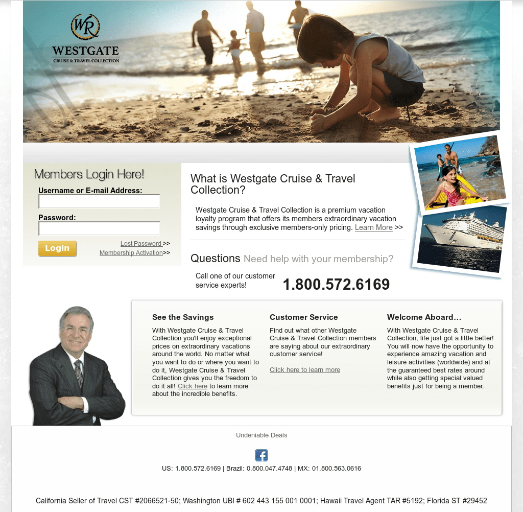 Westgate Cruise And Travel Contact Number