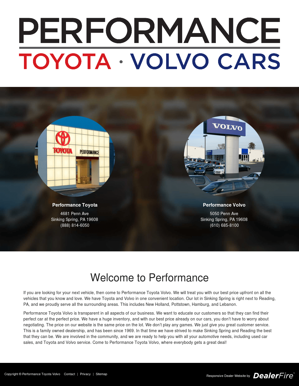 Performance Toyota Reading Pa Best Toyota