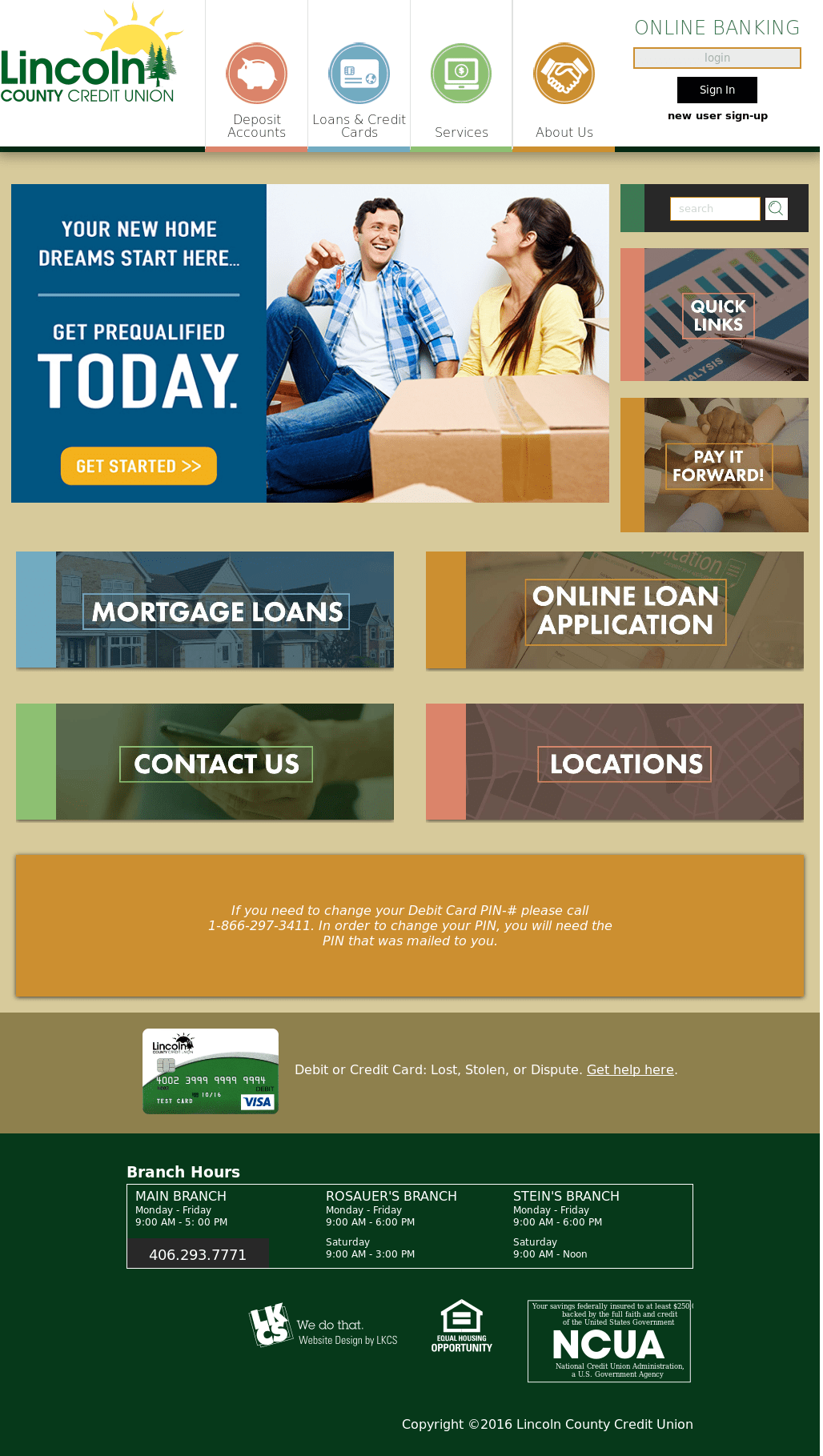 Lincoln County Credit Union Libby Mt