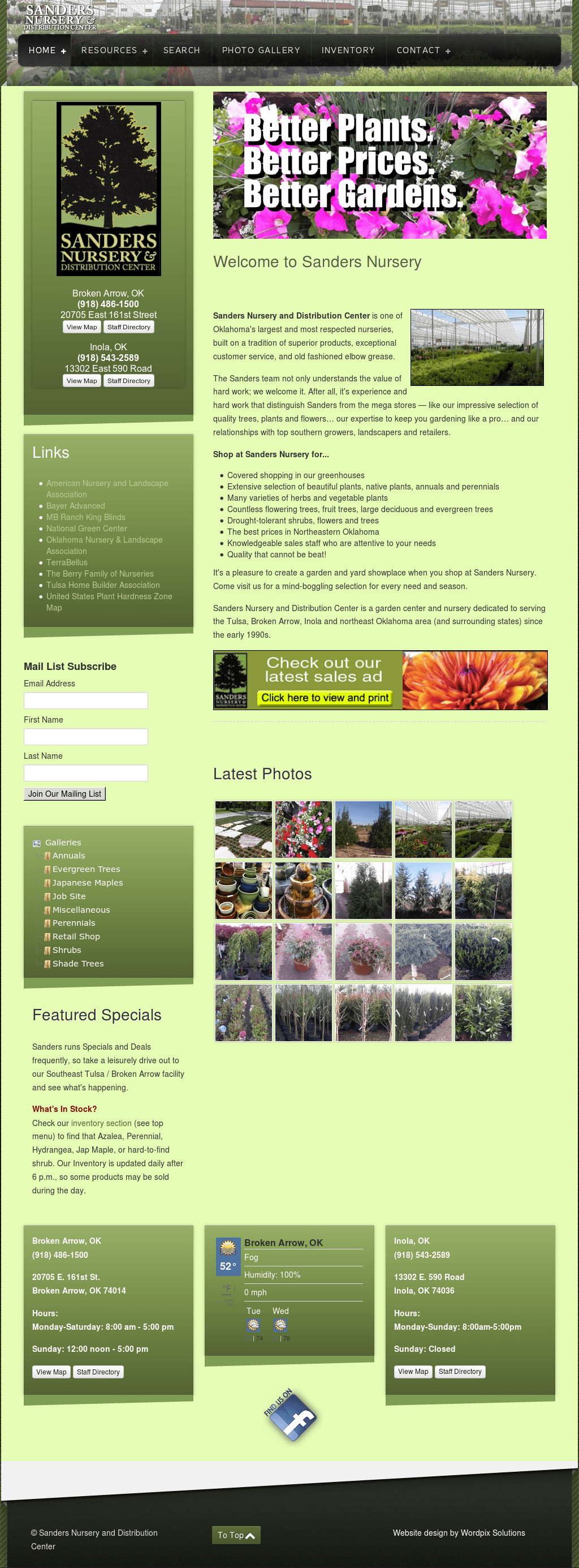 Flower Nursery In Broken Arrow Ok Best Flower Site
