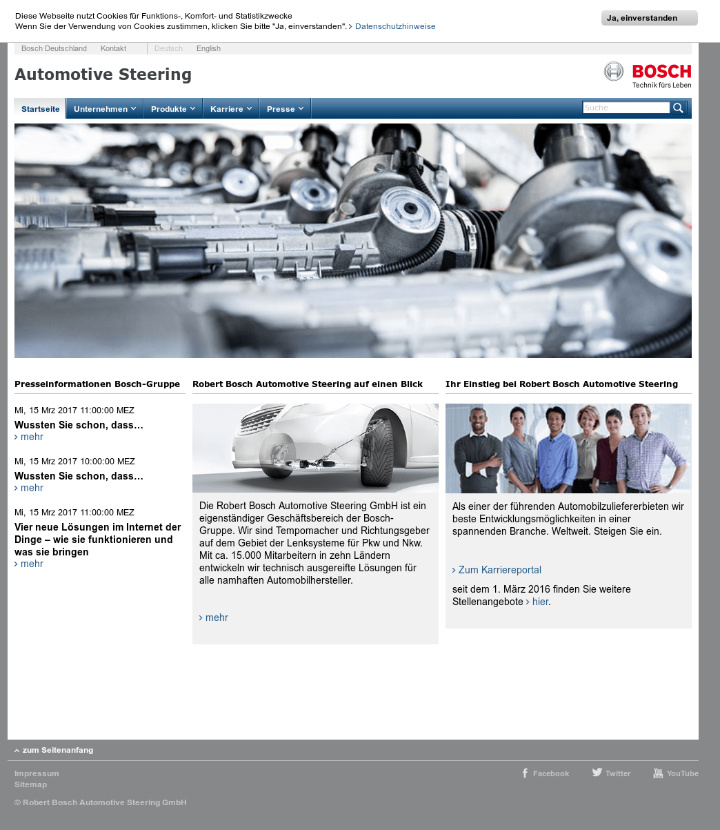 Thegriftygroove Robert Bosch Automotive Steering Llc