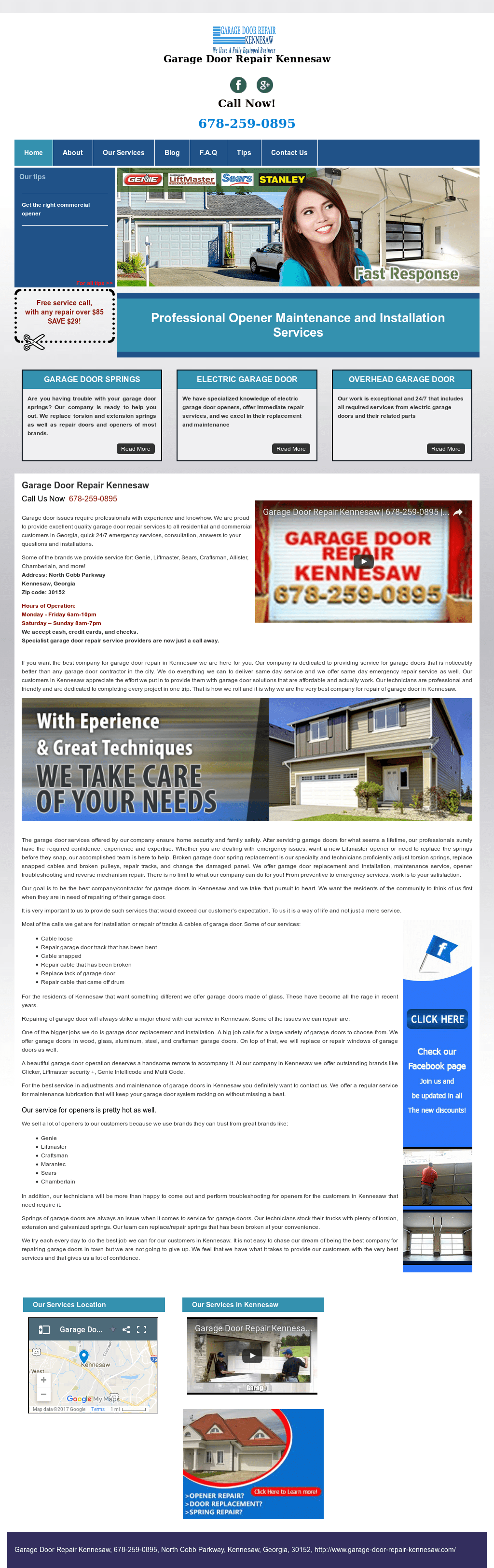 Garage Door Repair Kennesaw Dandk Organizer