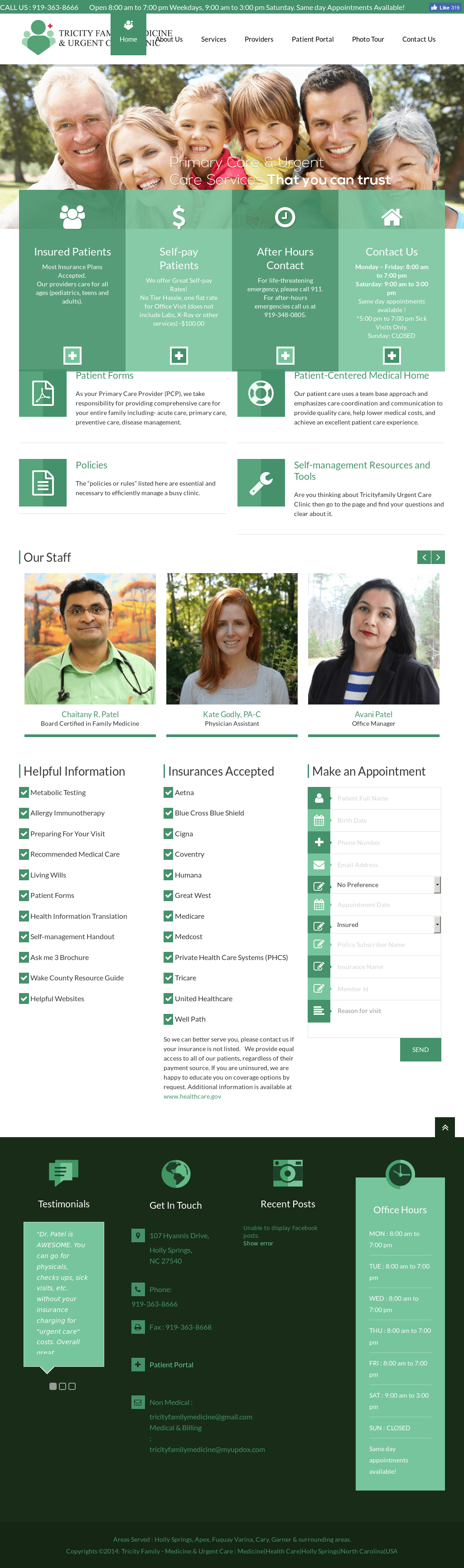 Rex Urgent Care Fuquay Varina at Care