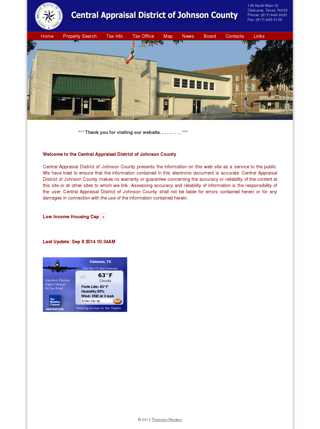 Central Appraisal District of Johnson County Competitors, Revenue and Employees Company